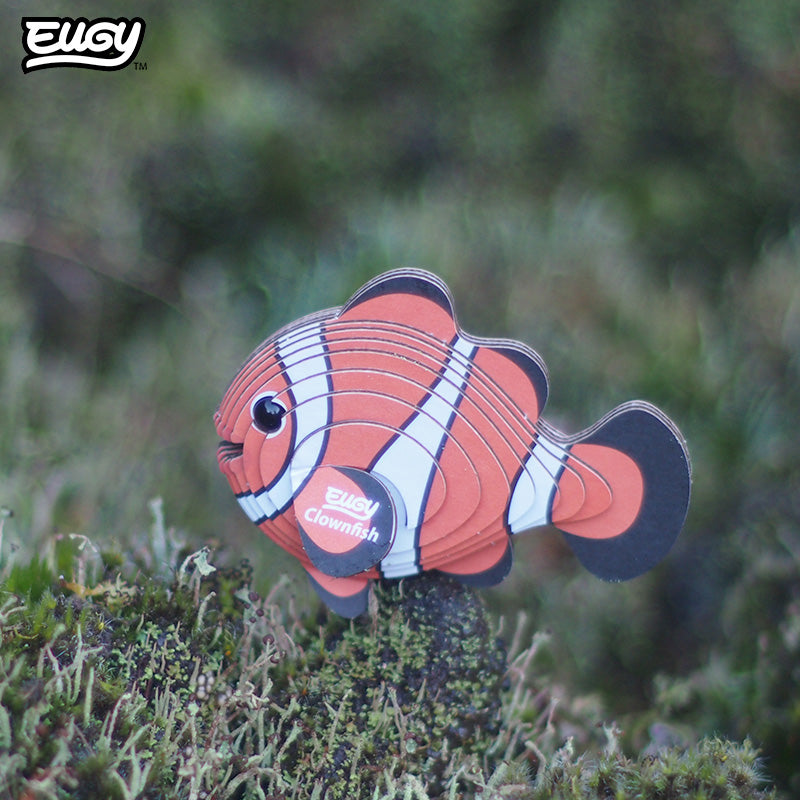 Maquette 3D EUGY 037 Poisson clown – mise en scène – photographie 2