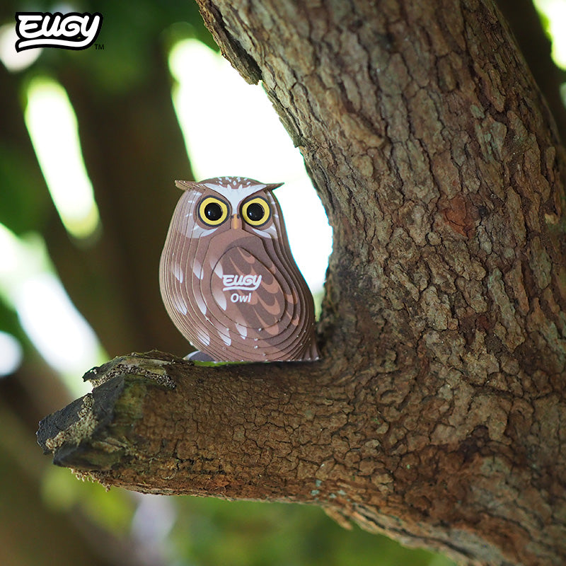 Maquette 3D EUGY 044 Hibou – mise en scène