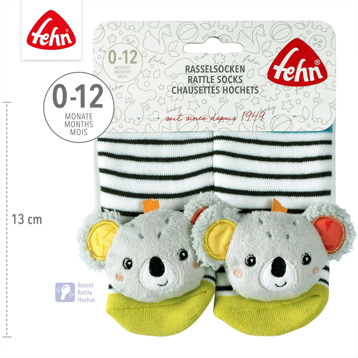 Chaussettes hochet koala – DoBabyDoo