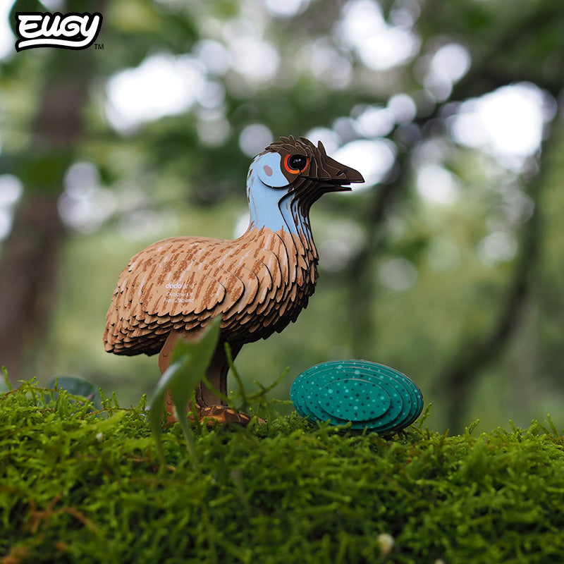 Maquette 3D EUGY 057 Émeu – mise en scène