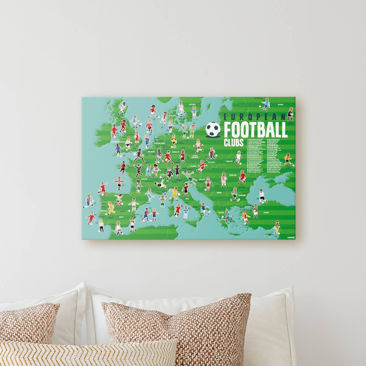 Discovery sticker poster - Football 5 +