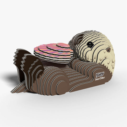 Maquette 3D EUGY 060 Loutre de mer – vue 2