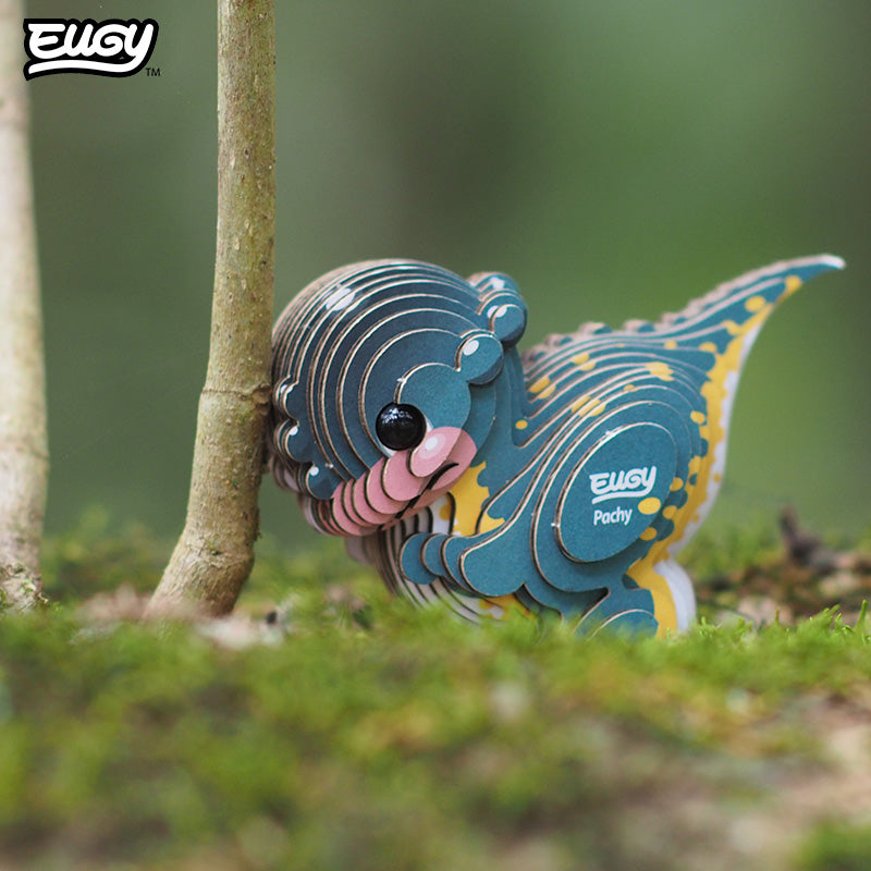 Maquette 3D EUGY 063 Pachycéphalosaure – mise en scène – photographie 2