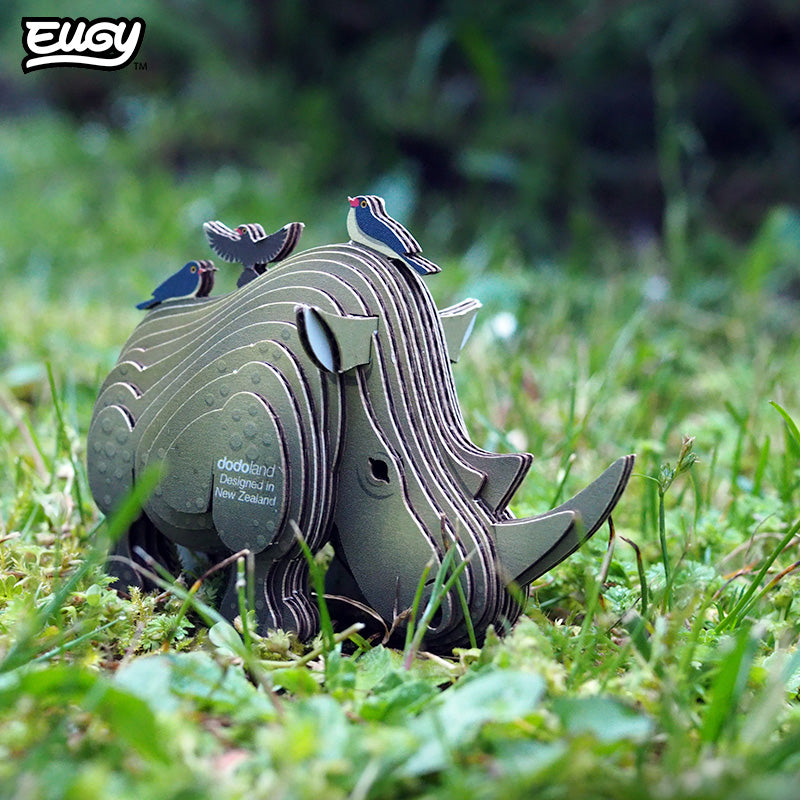 Maquette 3D EUGY 076 Rhinocéros – mise en scène – photographie 2