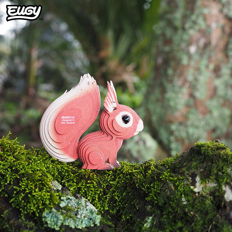 Maquette 3D EUGY 083 Écureuil – mise en scène – photographie 2