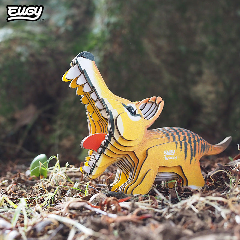 Maquette 3D EUGY 086 Tigre de Tasmanie – mise en scène – photographie 2
