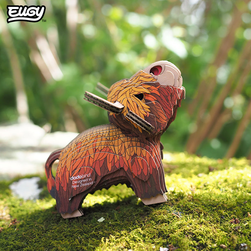 Maquette 3D EUGY 106 Vache Highland – mise en scène