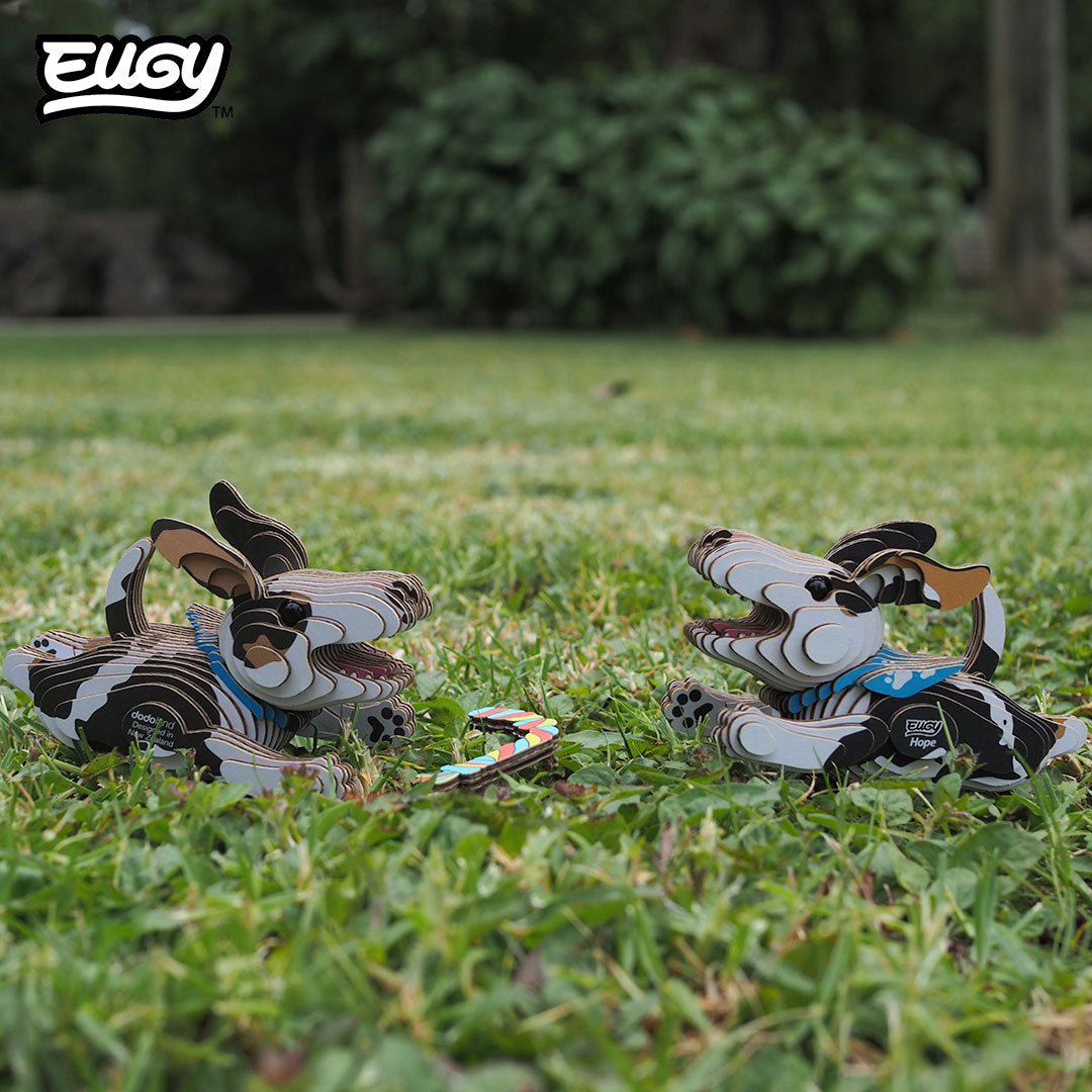 Maquette 3D EUGY 109 Chien Hope – mise en scène