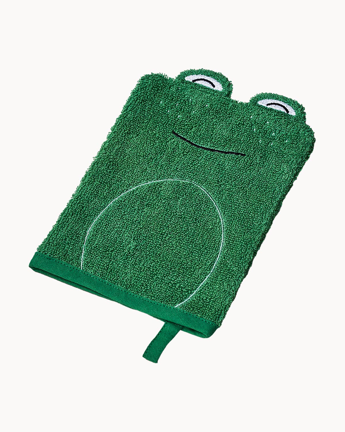 Organic washcloth - Frog