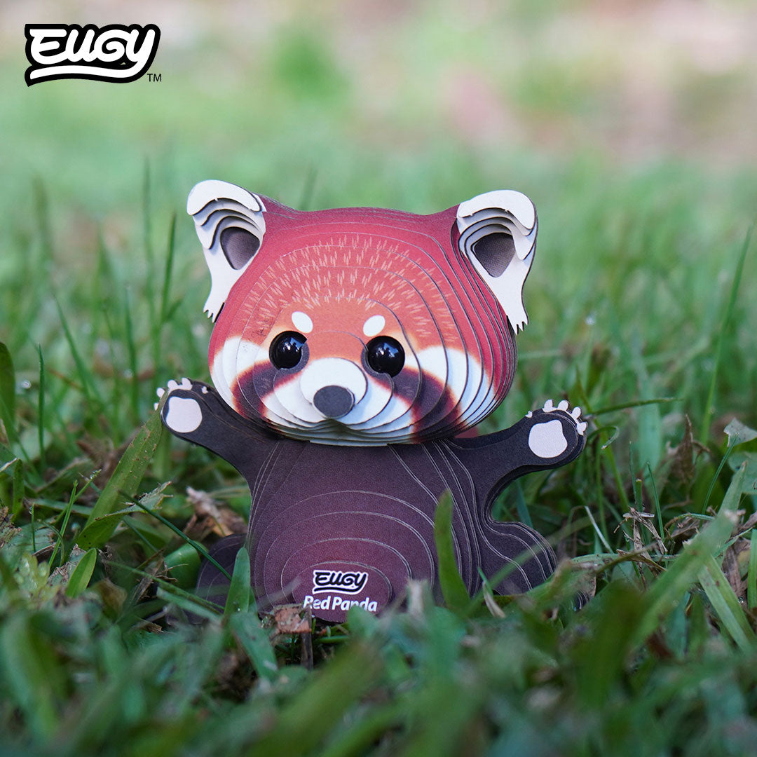 Maquette 3D EUGY 126 Panda roux – mise en scène – photographie 2