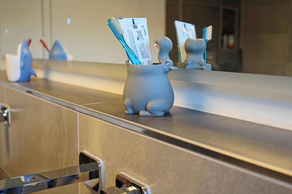 Hippopotamus Toothbrush Holder