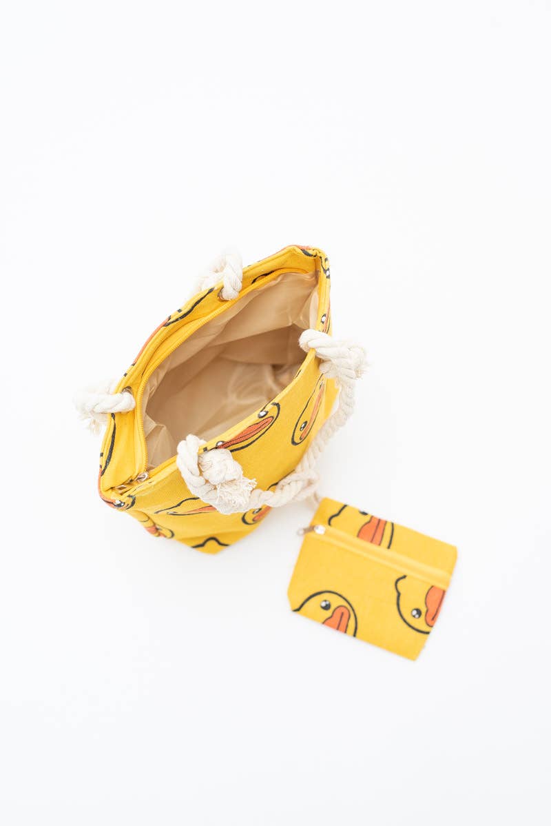 Small Children's Bag with Duck Pattern