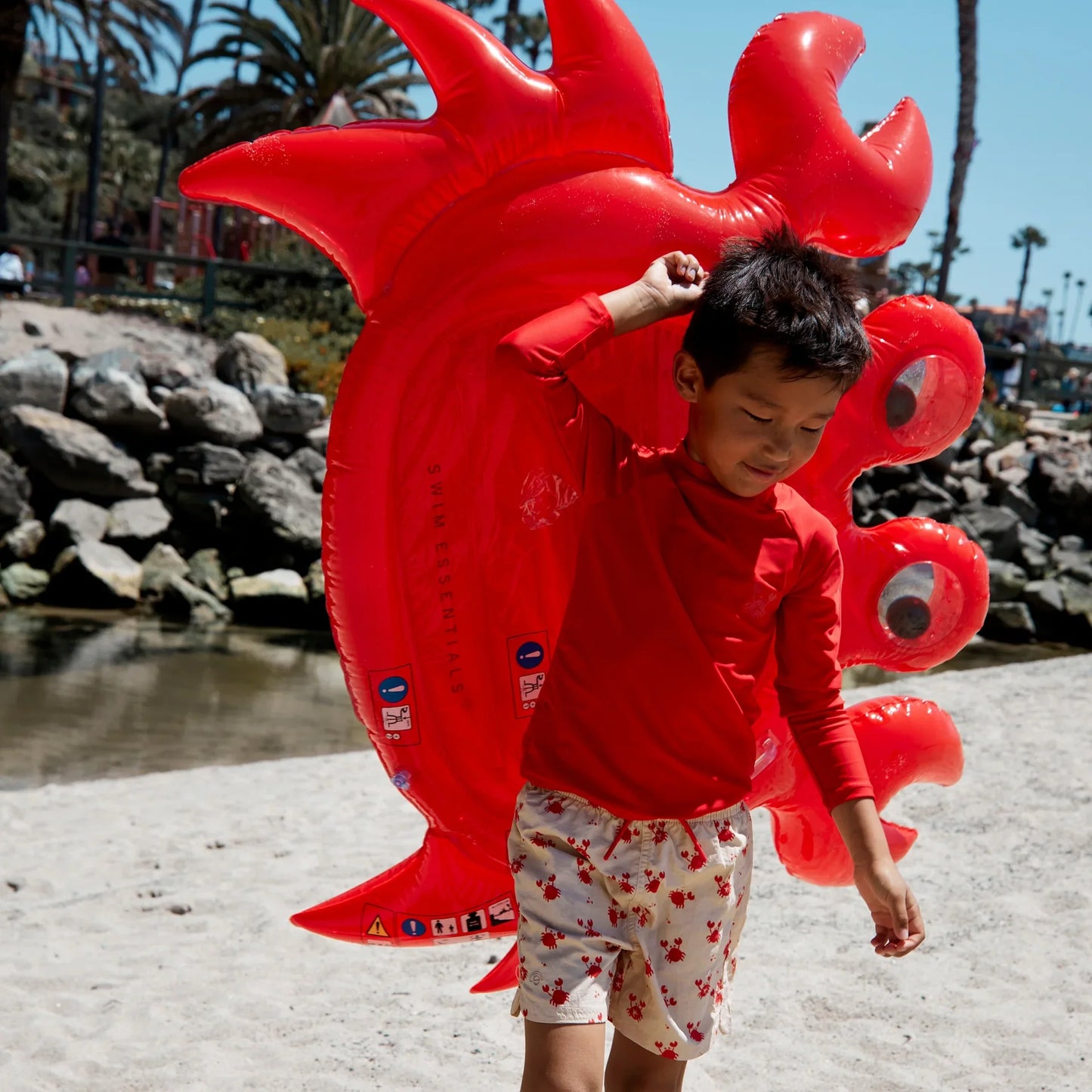 Red Crab Luxury Air Mattress