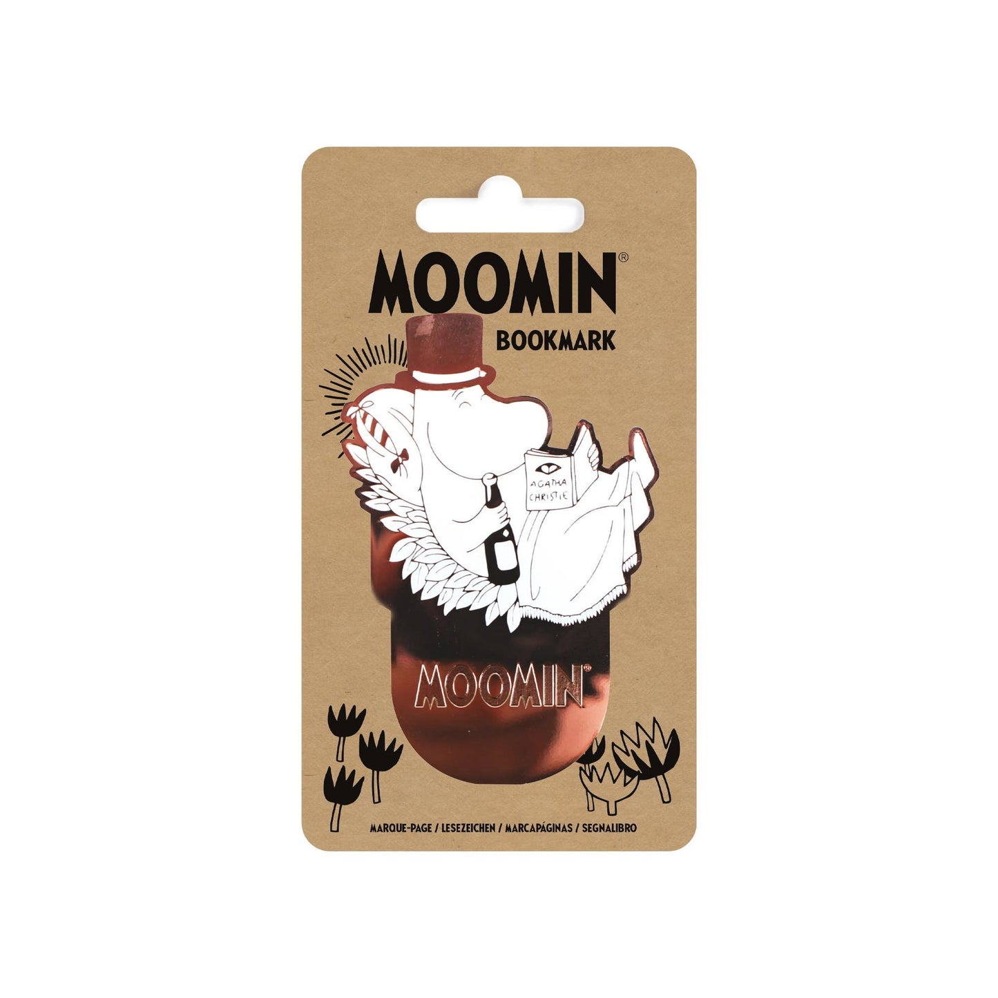 Lesezeichen aus Metall Moomin – Moominpappa