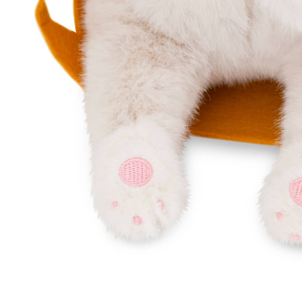 Milo & Millie Plush Toy, Milo the White Cat (56 cm) - 0+
