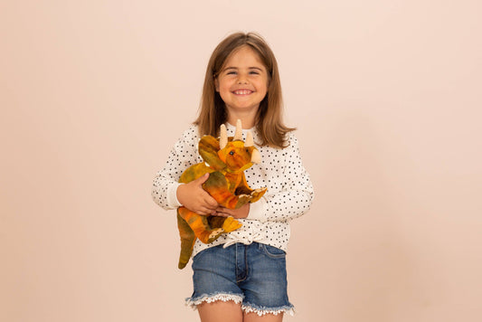 Triceratops Dinosaur Plush