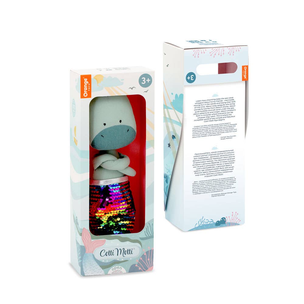 Andy the Dragon Plush: Mermaid