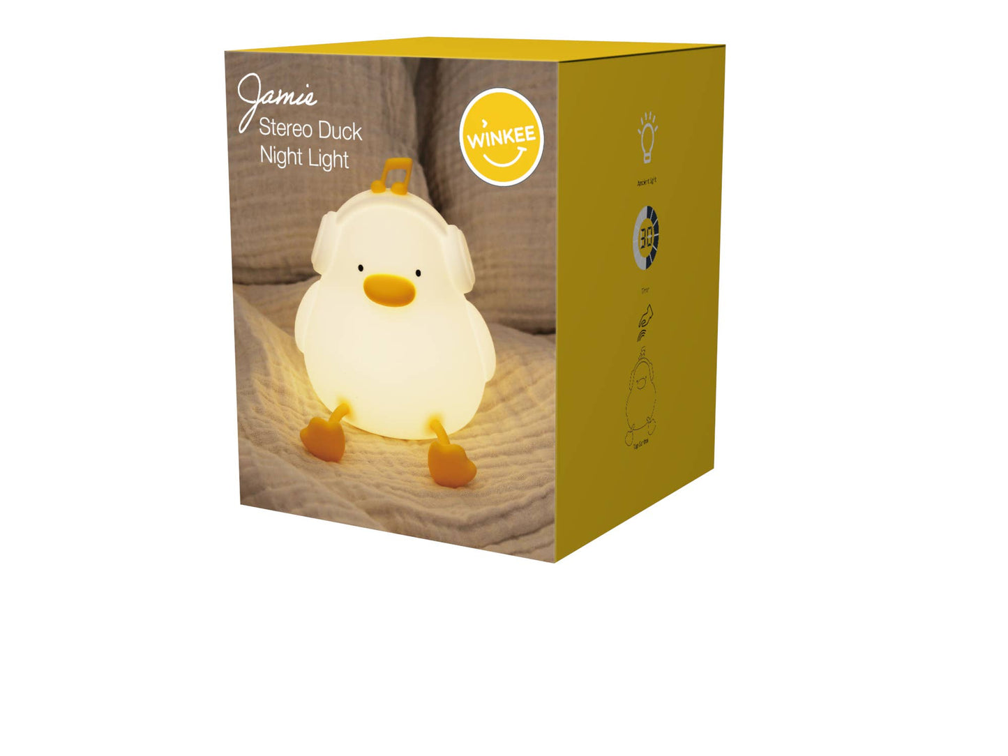 Jamie the Duck Silicone Nightlight
