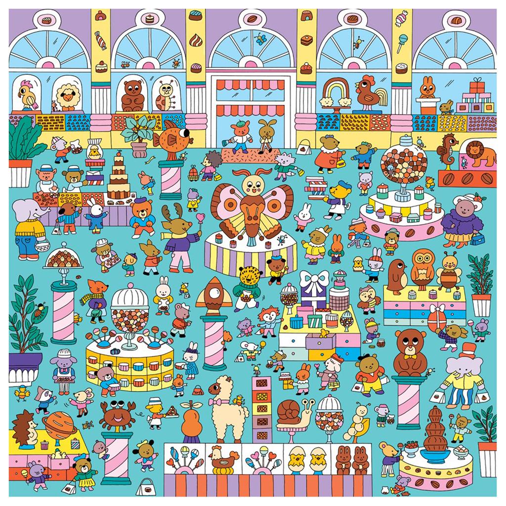 Schokoladenfabrik 500p Puzzle