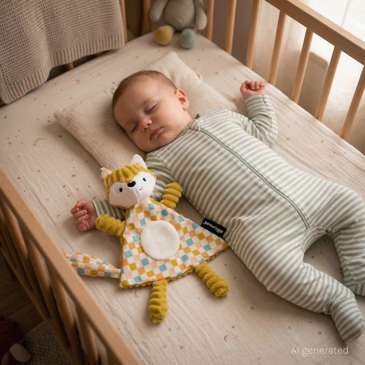 Doudou baby Cyranos le renard – vue 2