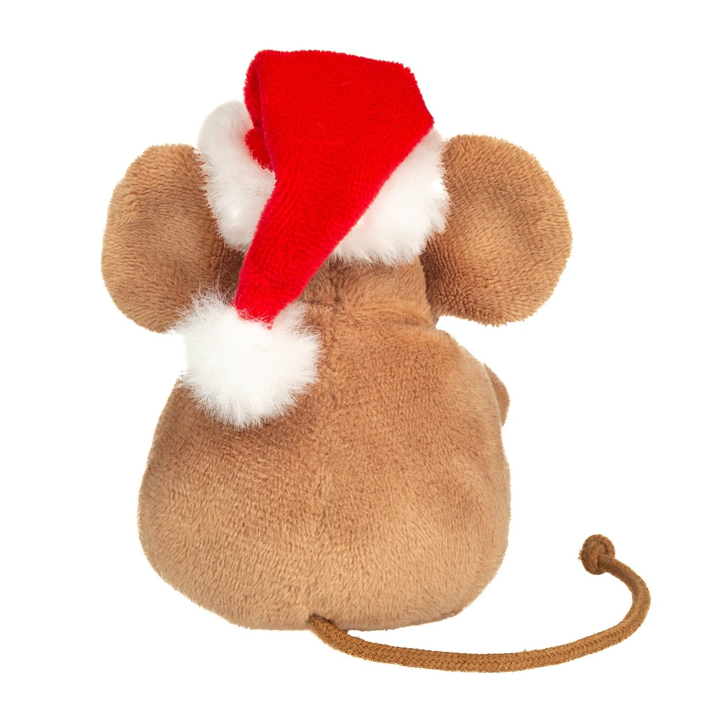 Christmas Mouse Plush Toy with Gingerbread Man