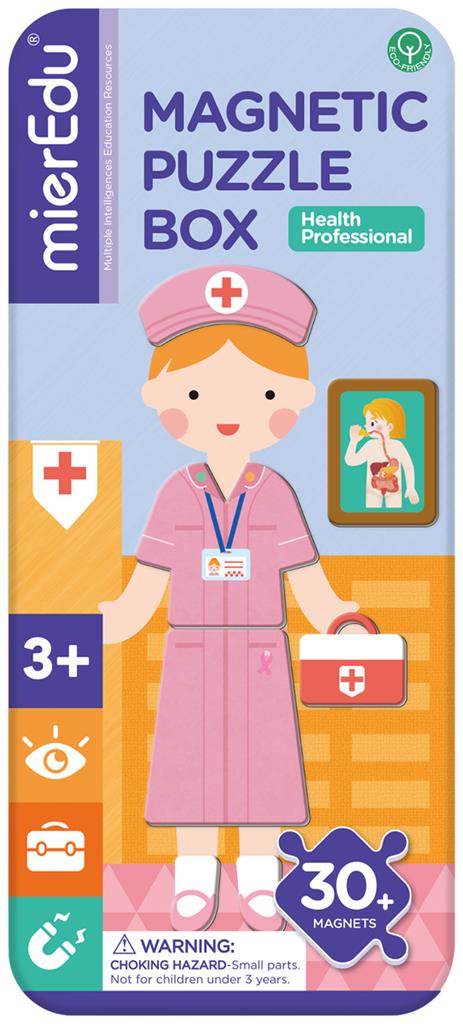 Boîte De Puzzle Magnétique - Médecin – vue produit 2