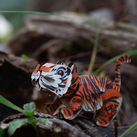 3D Puzzle Konstruktion - Tiger