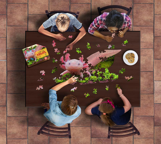 Puzzle I AM Axolotl 100 pièces Madd Capp