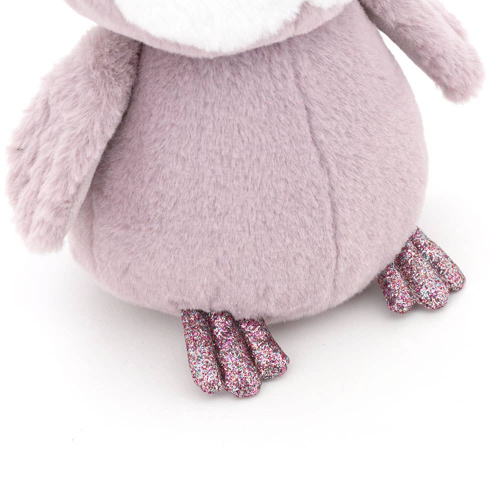 Fluffy the Little Purple Owl Plush Toy - 22 cm - 0+