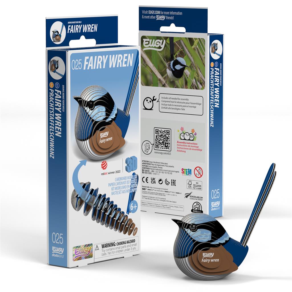 EUGY 3D - Superb Fairy Wren
