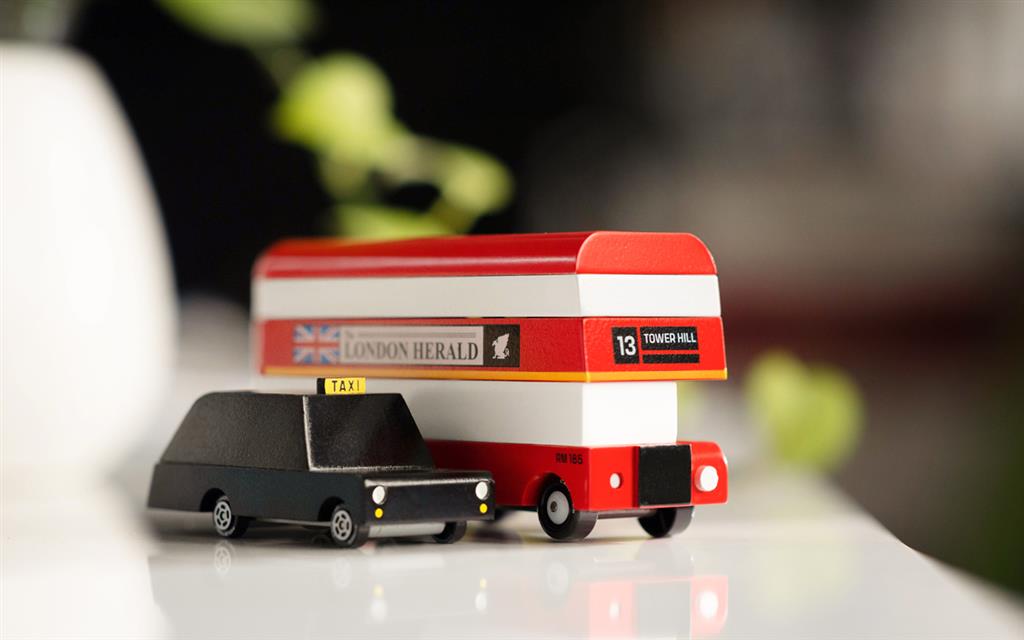 Voiture en Bois Candycar World - Taxi Londonien – vue produit 11