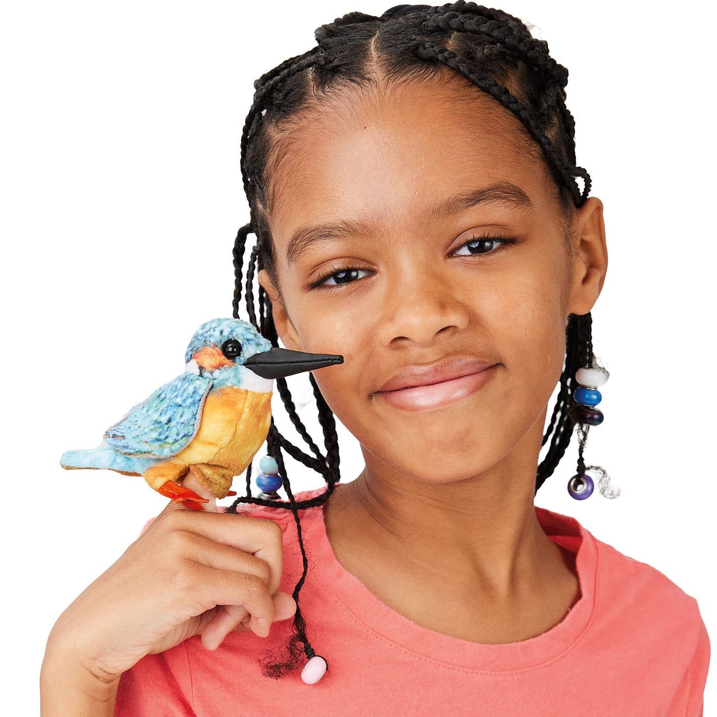 Mini-Eisvogel-Fingerpuppe