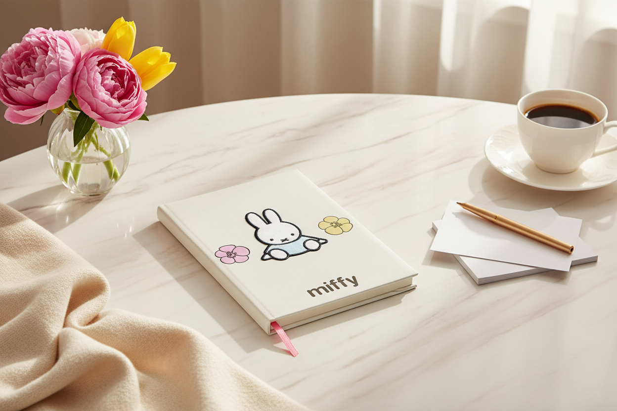 A5 Luxury Notebook - Miffy Rabbit