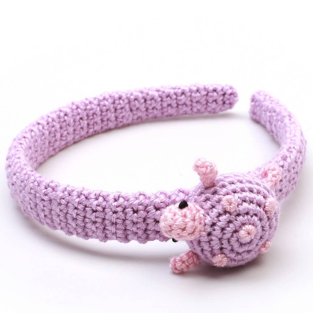Turtle Headband - Light Purple