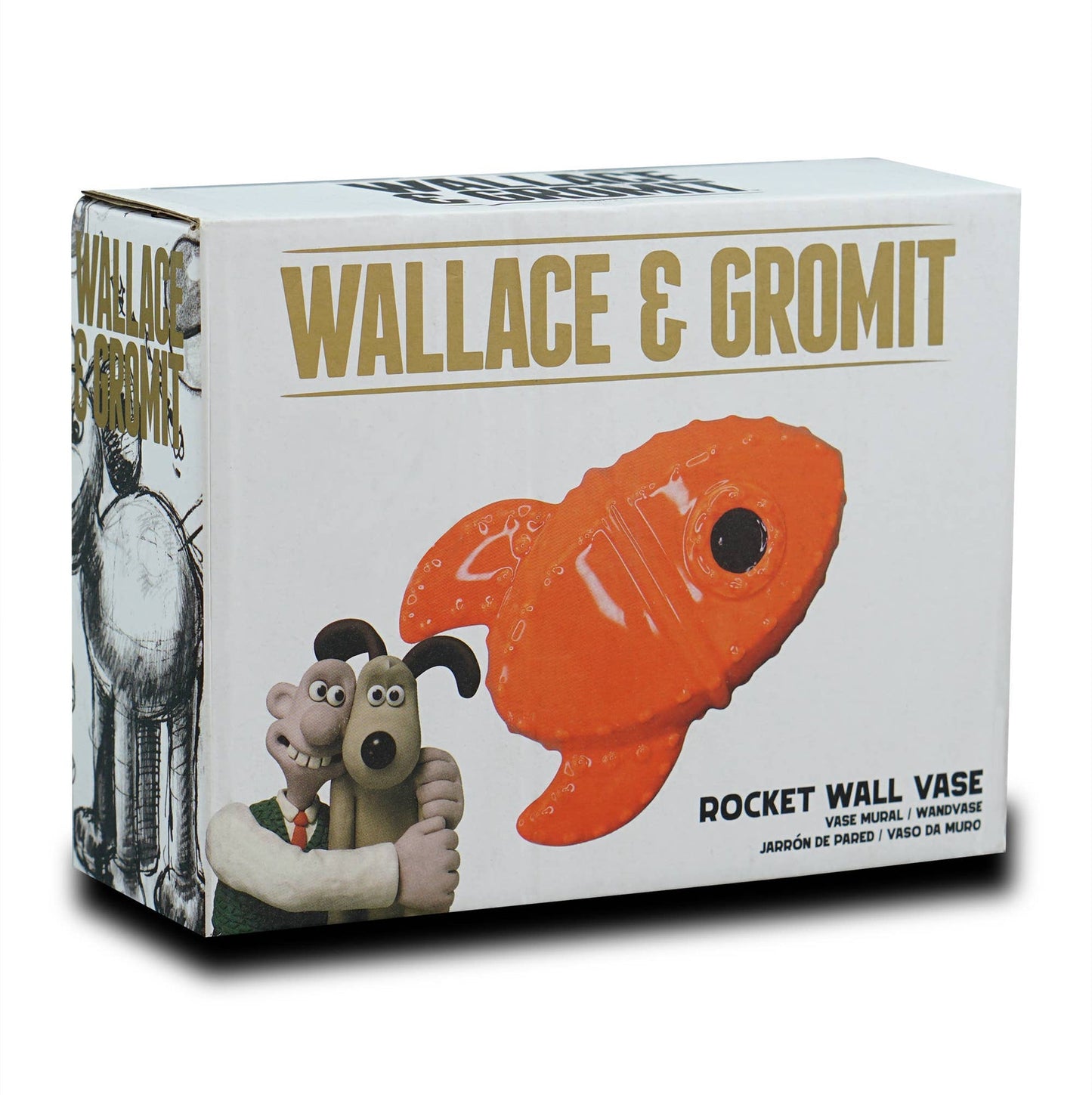 Wallace & Gromit Wandvase – Rakete