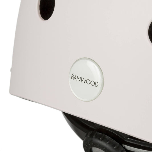 casque enfant rose mat banwood