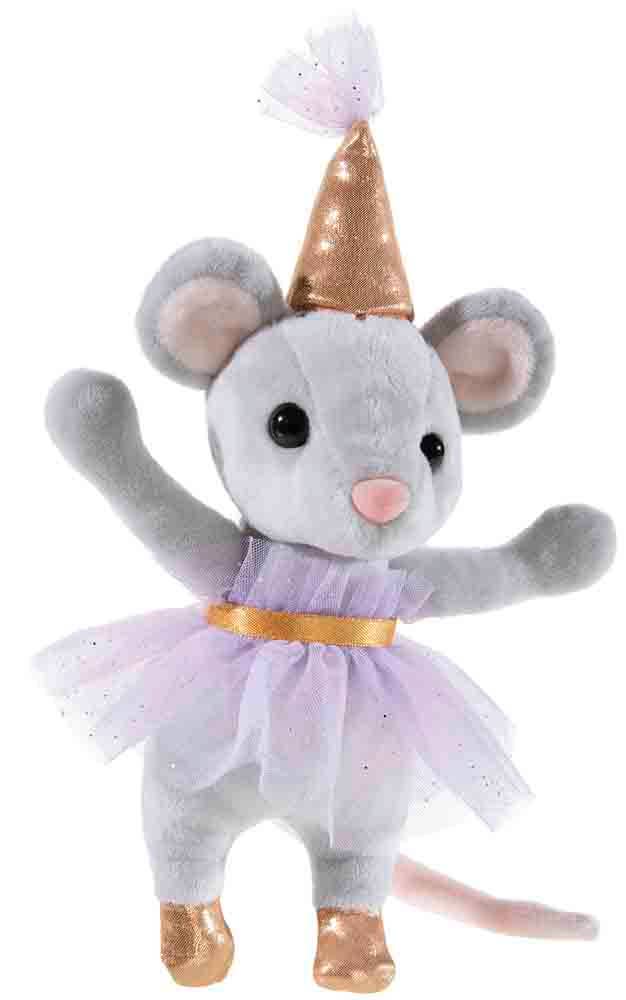Peluche Partymaus Souris - 18 cm — Heunec (visuel 3 sur 3)