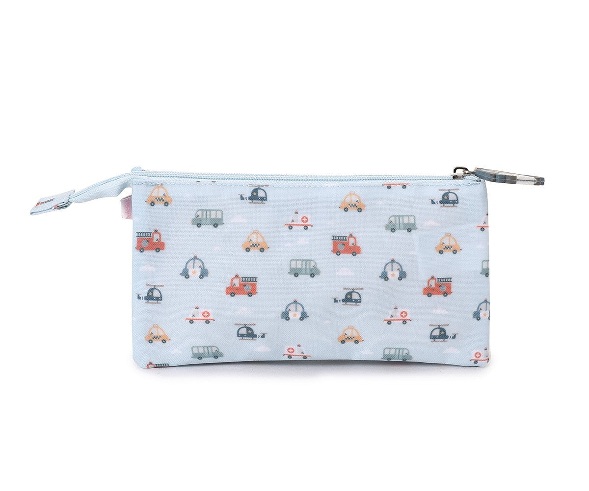 3 Compartment Car Pencil Case