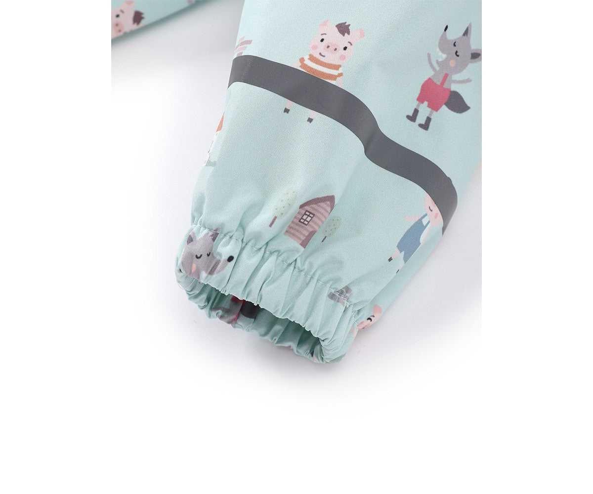 The Three Little Pigs Children's Raincoat
