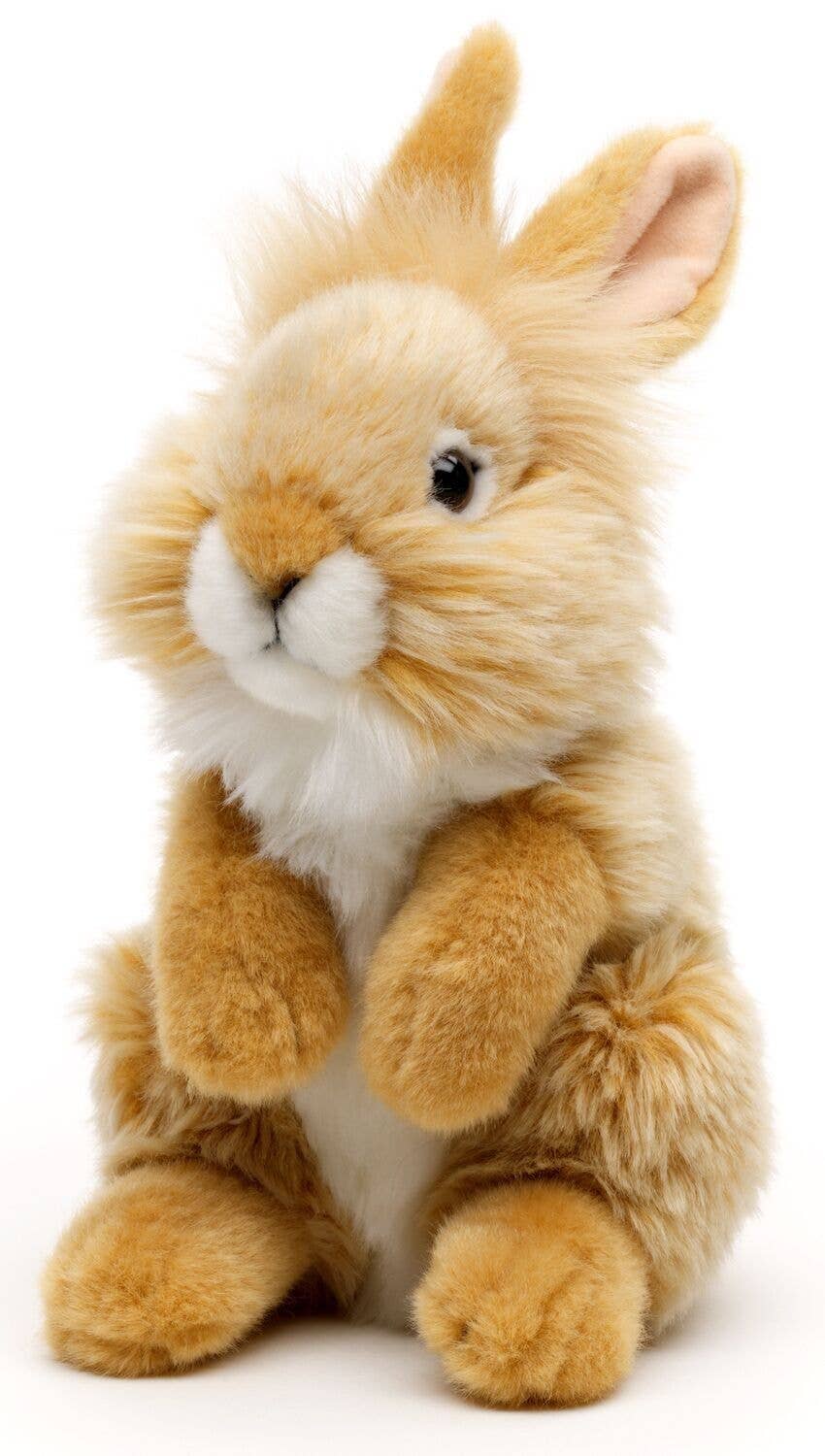 Angora Rabbit Plush, standing (beige)