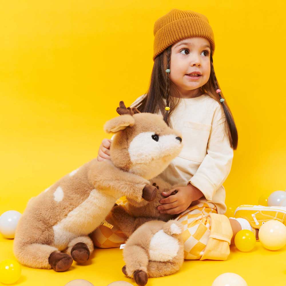 Deer plush toy, The Softest (56 cm)-0+