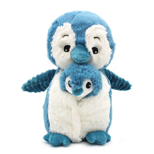 DIE PTIPOTOS - PLÜSCHTIER MAMA & BABY BLAUER PINGUIN 25CM