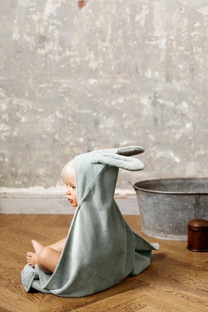 Mineral Green Bath Cape