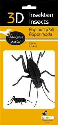 3D-Papiermodell - Cricket