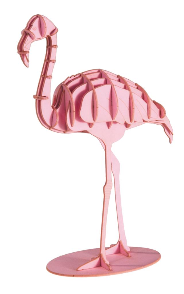 Modèle En Papier 3D - Flamant Rose – vue produit 4