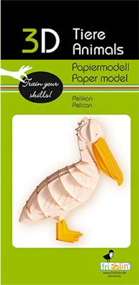 Modèle En Papier 3D - Pélican – vue produit 2