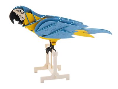 Modèle En Papier 3D - Perroquet – vue produit 4