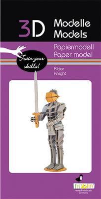 Modèle En Papier 3D - Chevalier – vue produit 2