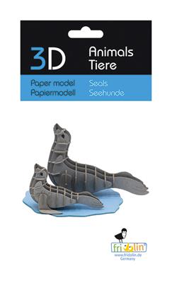 3D Paper Model - Seals