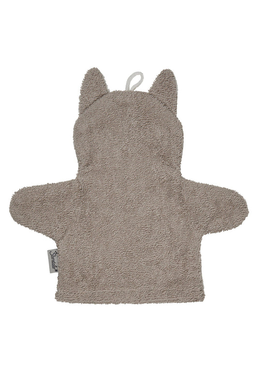 Gant de toilette Chat Lilly - 24,5 x 24 cm – vue 2